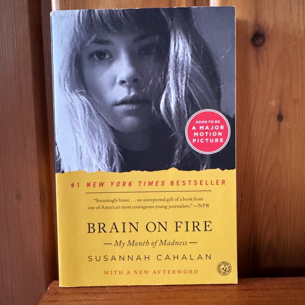 #1 NYT bestseller Brain on Fire my month of madness paperback book